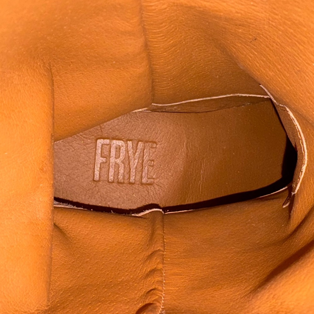 Frye Gunmetal Leather Boots - Picture 6 of 6